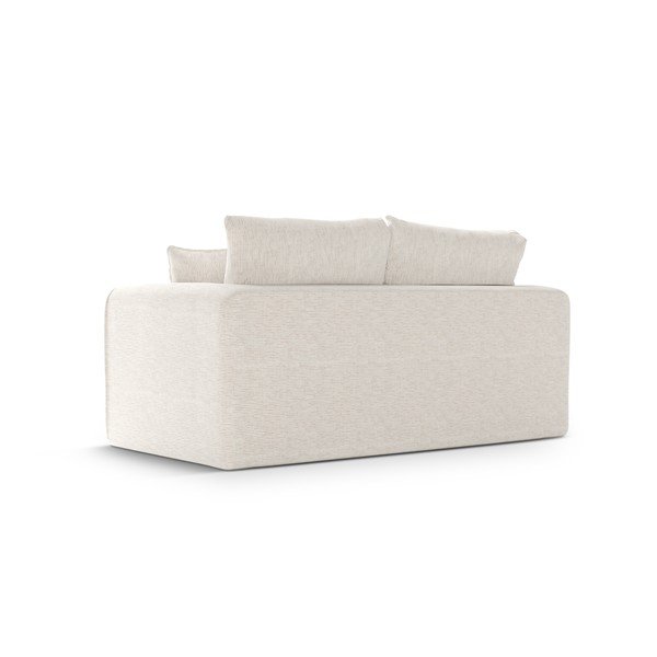 Canapea albă extensibilă 158 cm Lido – Micadoni -image-4