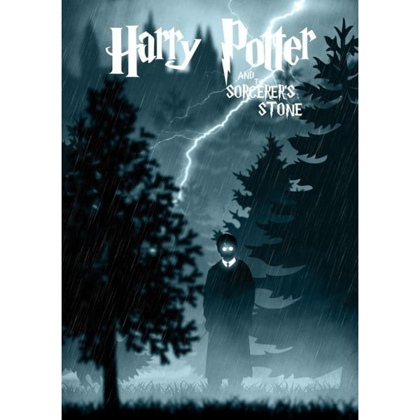 Poster Blue-Shaker Harry Potter 8, 30 x 40 cm