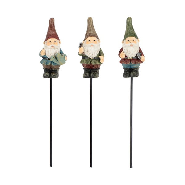 Set țăruși de grădină 3 buc. din polirășină Gnome – Esschert Design