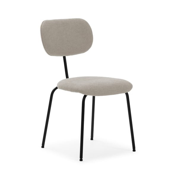 Scaune de dining bej 4 buc. Dash – Marckeric