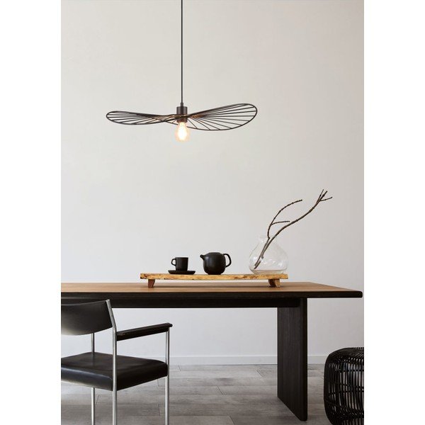 Lustră negru-mat ø 60 cm Chapeau – Reality-image-2