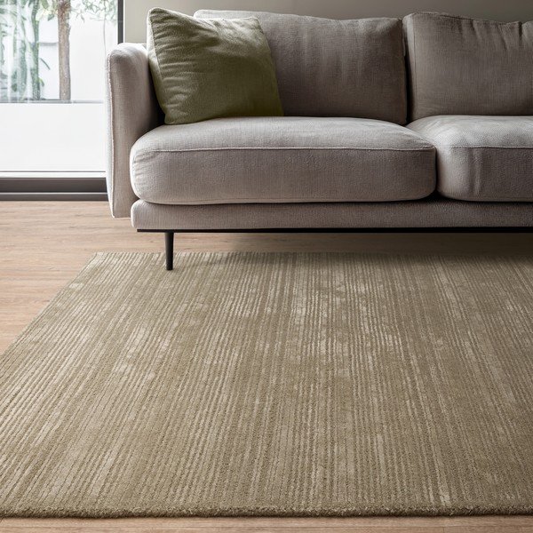 Covor verde salvie țesut manual din amestesc de lână 160x230 cm Henley Sage – Asiatic Carpets-image-1