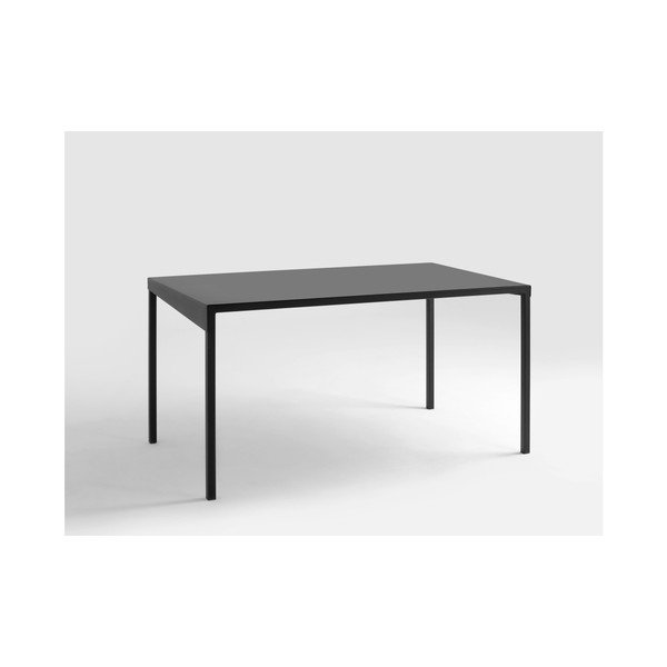 Masă metalică CustomForm Obroos, 140 x 80 cm, negru-image-4