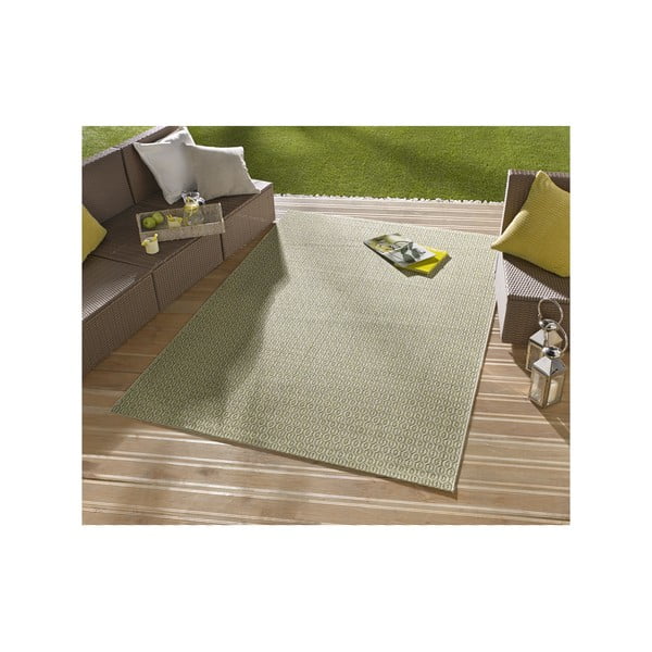 Covor adecvat interior/exterior NORTHRUGS Coin, 200 x 290 cm, verde-image-1