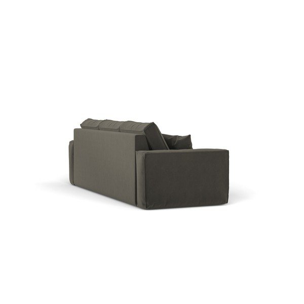 Canapea Cosmopolitan Design Florida, gri închis, 245 cm-image-3