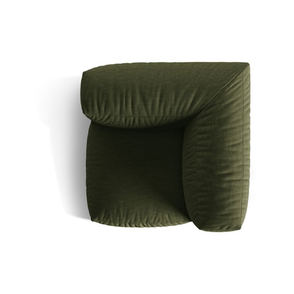 Modul pentru canapea modulară verde (cu colț variabil) Martina – Micadoni Home-image-3