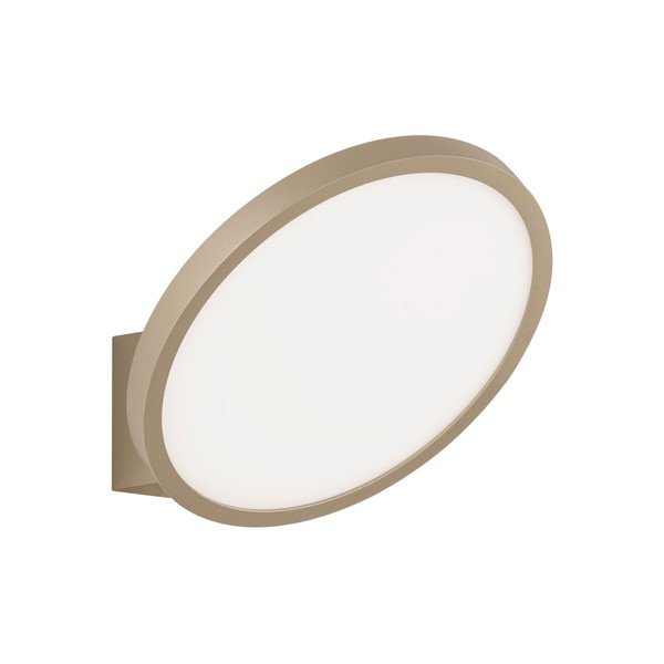 Aplică de perete auriu mat LED cu intensitate reglabilă din aluminiu Vea – Nova Luce