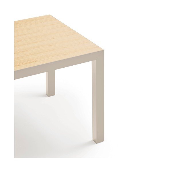 Masă de dining cu blat din lemn de stejar 75x180 cm Alma – Teulat-image-3