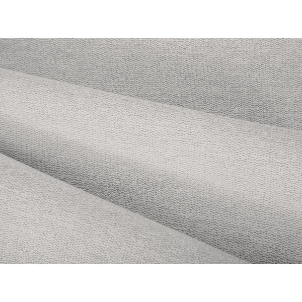 Pat matrimonial gri deschis tapițat cu spațiu de depozitare și somieră 160x200 cm Casey – Mazzini Beds-image-1