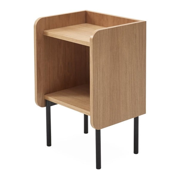 Noptieră cu aspect de lemn de stejar Wrap – Bonami Selection-image-2