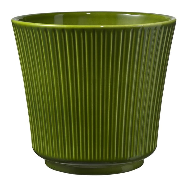 Ghiveci din ceramică Big pots Gloss, ø 20 cm, verde