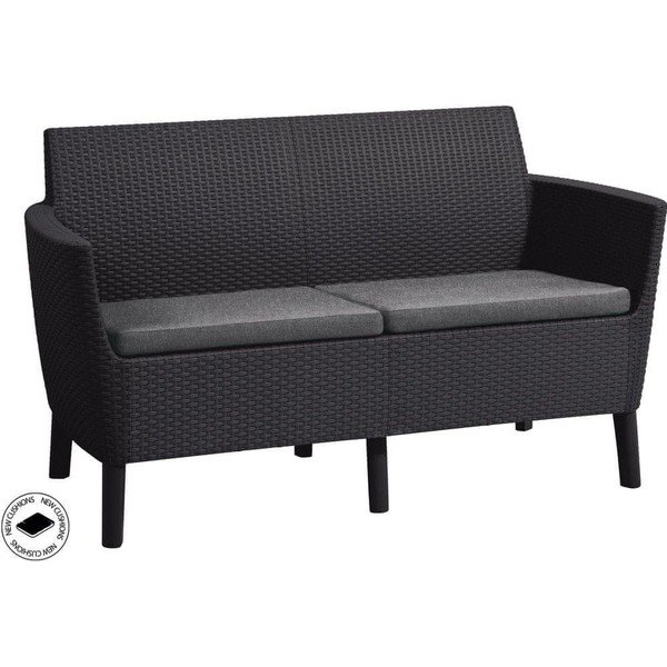 Set mobilier de grădină Keter Salemo, gri-image-1