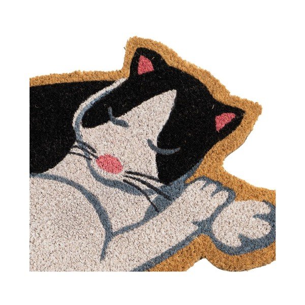 Covoraș de intrare din fibre de nucă de cocos 40x60 cm Cat – Casa Selección-image-1