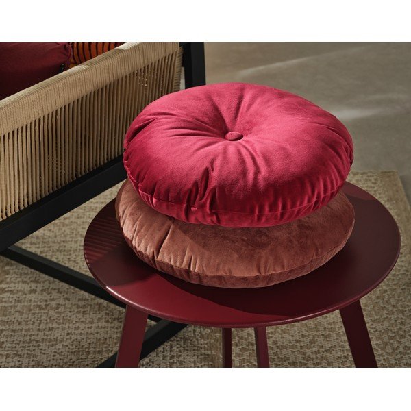 Pernă de exterior Hartman Jolie, ø 40 cm, roșu-image-2