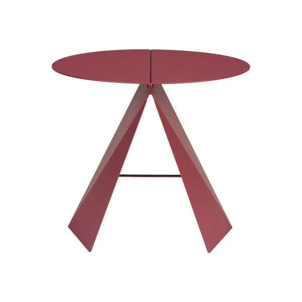 Măsuță auxiliară rotundă din metal 45x46 cm Foldy – Zuiver