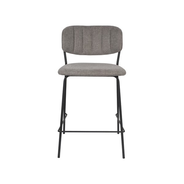 Scaune de bar gri 2 buc. 89 cm Jolien – White Label-image-2