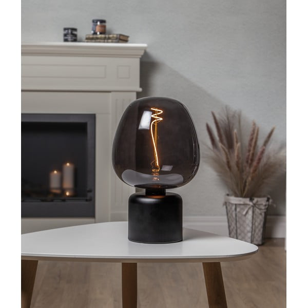 Picior pentru corp de iluminat negru 10 cm Glans – Star Trading-image-1