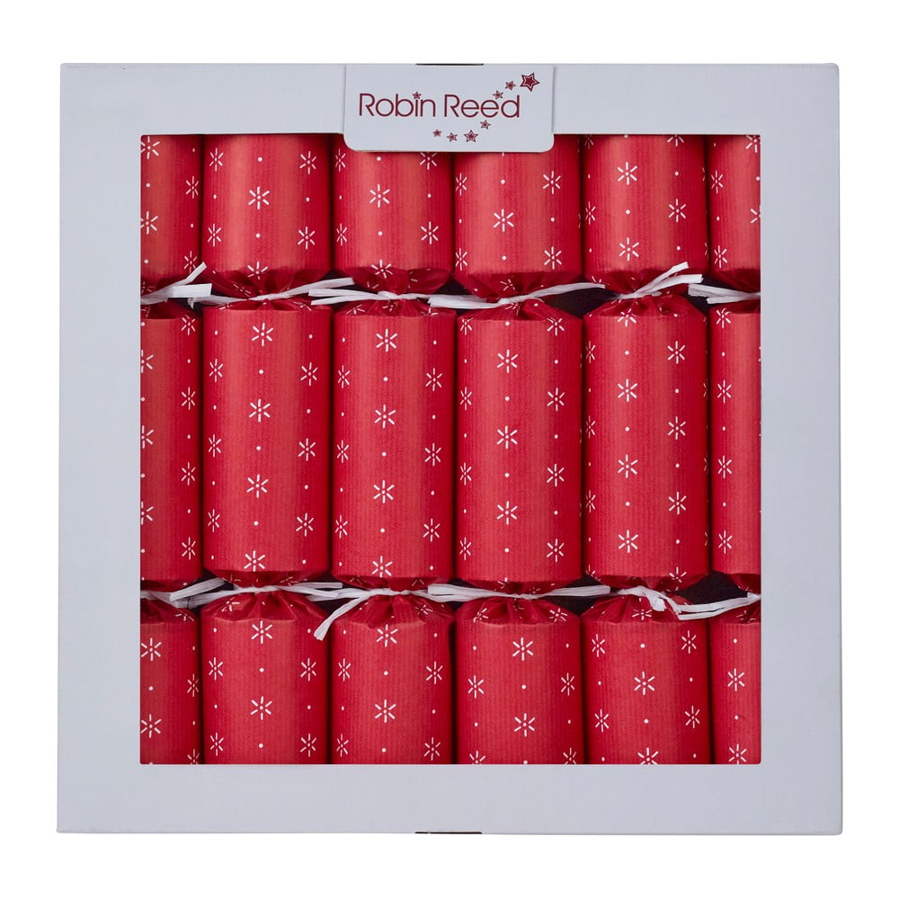 Pocnitori de Crăciun din hârtie în set de 6 Paper Decoration - Robin Reed