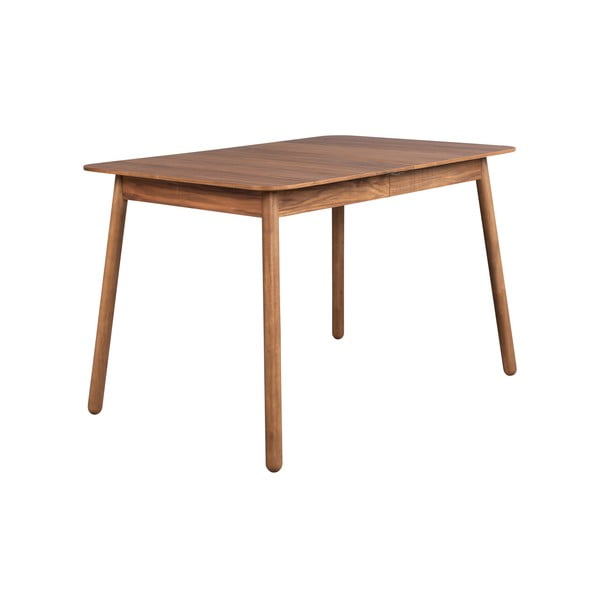 Masă de dining extensibilă cu blat cu aspect de lemn de nuc 80x120 cm Glimps – Zuiver-image-4