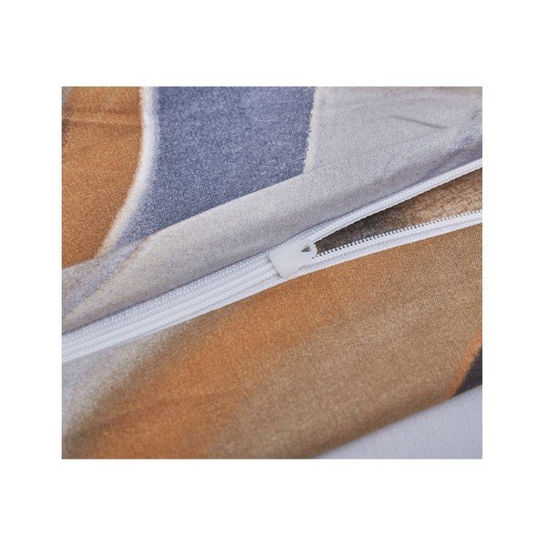 Lenjerie de pat din microsatin pentru pat de o persoană cu 3 piese 140x200 cm Gonzalo – My House-image-4