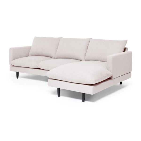 Canapea Vivonita Lovis, partea dreaptă, bej deschis-image-4