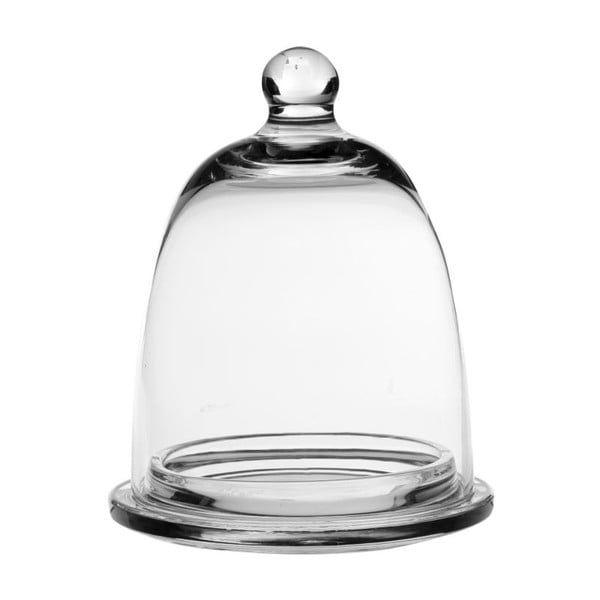 Platou cu clopot din sticlă Côté Table Mini Bell