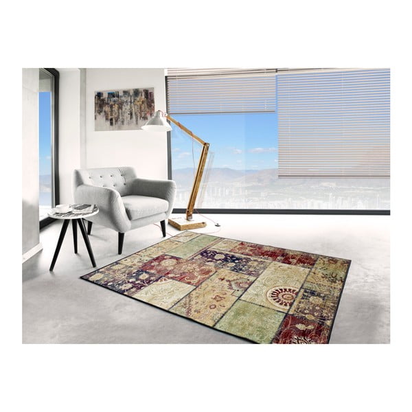 Covor din viscoză Universal Belga Squares, 140 x 200 cm-image-2