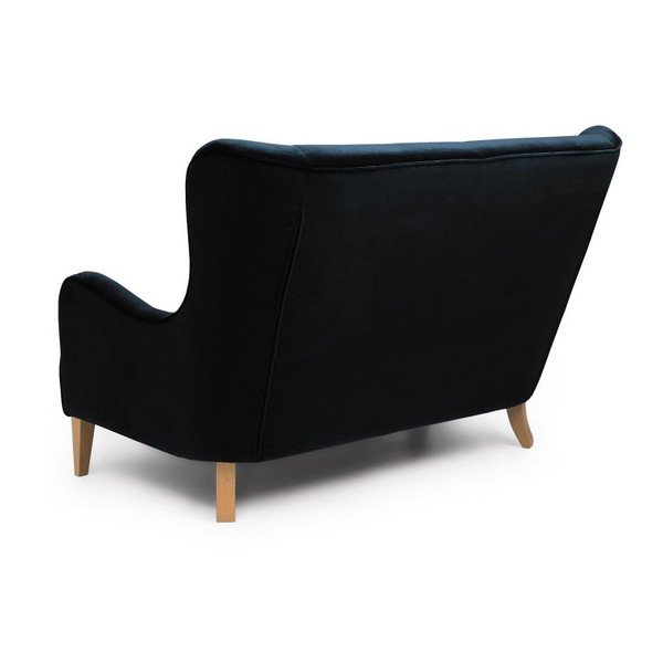 Canapea Max Winzer Medina, negru, 148 cm-image-1