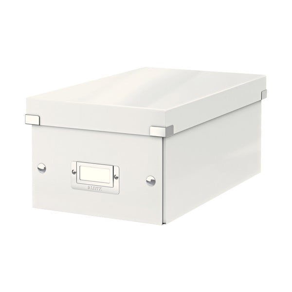 Cutie de depozitare albă din carton cu capac 21x35x15 cm Click&Store – Leitz