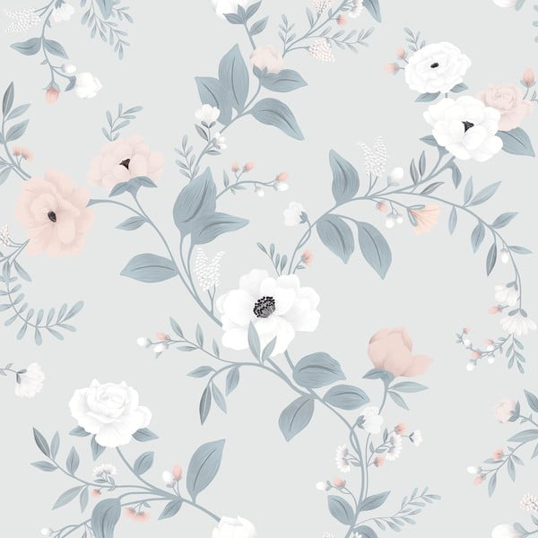 Tapet pentru copii 10 m x 50 cm Symphony Of Roses – Lilipinso