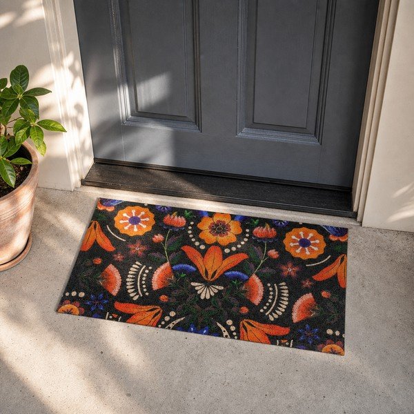 Covoraș de intrare 40x70 cm Nordic Leaf – Artsy Doormats-image-3
