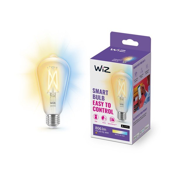 Bec smart cu filament E27, 7 W – WiZ-image-2
