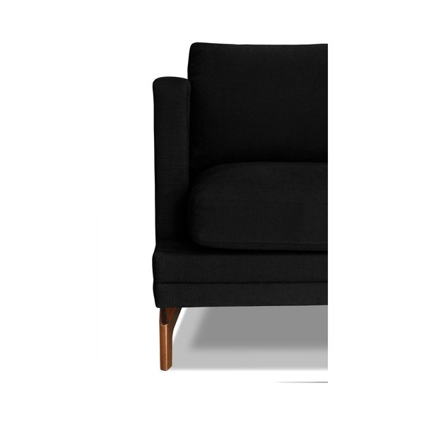 Canapea cu 3 locuri Windsor & Co. Sofas Jupiter, negru-image-3