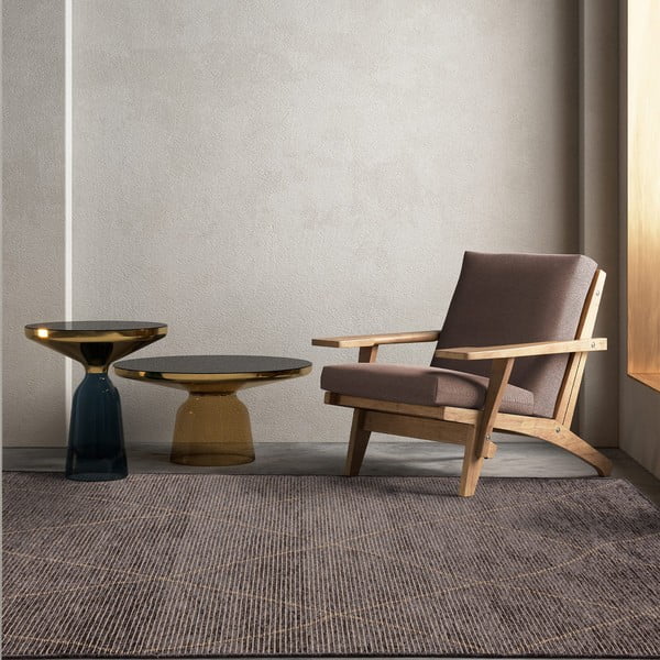 Covor gri închis din amestec de iută 120x170 cm Mulberrry – Asiatic Carpets-image-1