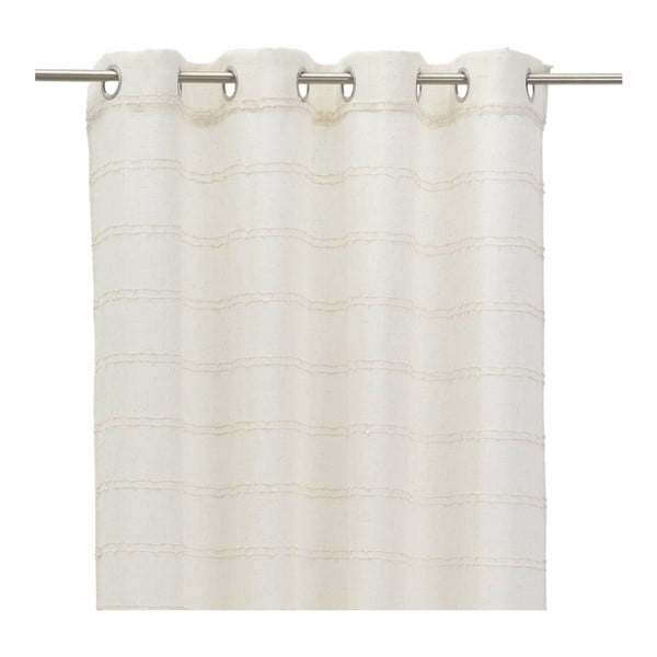 Draperie bej din amestec de in 140x260 cm Nodes – Casa Selección