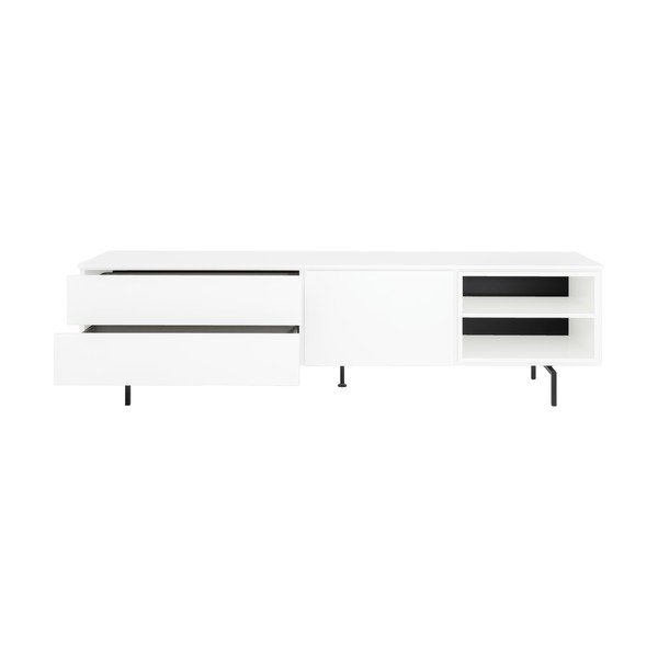 Comodă albă joasă 210x57 cm Plain – Tenzo-image-4