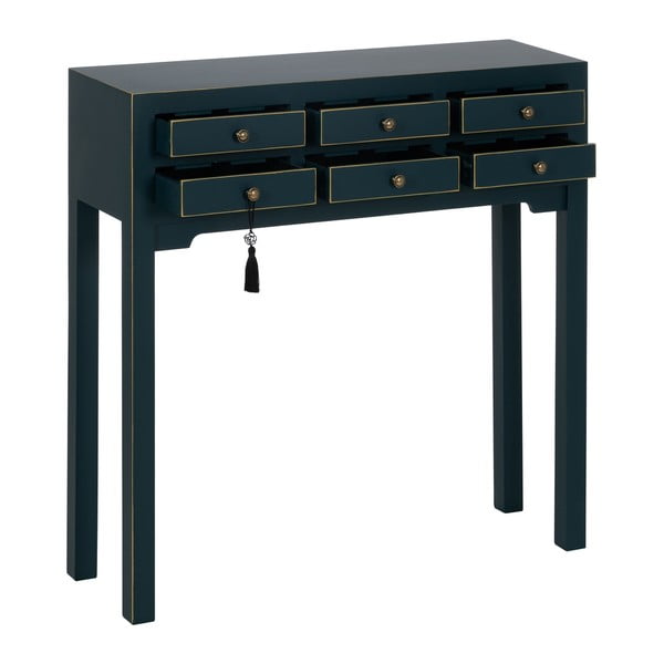 Masă consolă albastră 26x85 cm Diana – Ixia-image-3