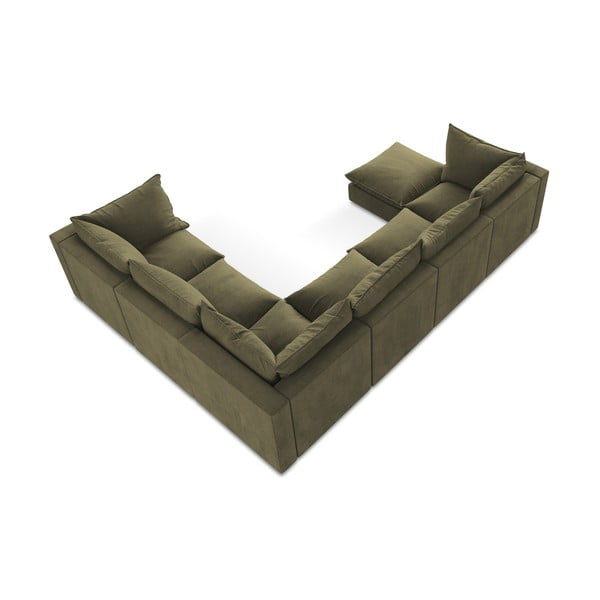 Colțar kaki (cu colț pe partea dreaptă/în formă de "U") Manao – Makamii-image-3