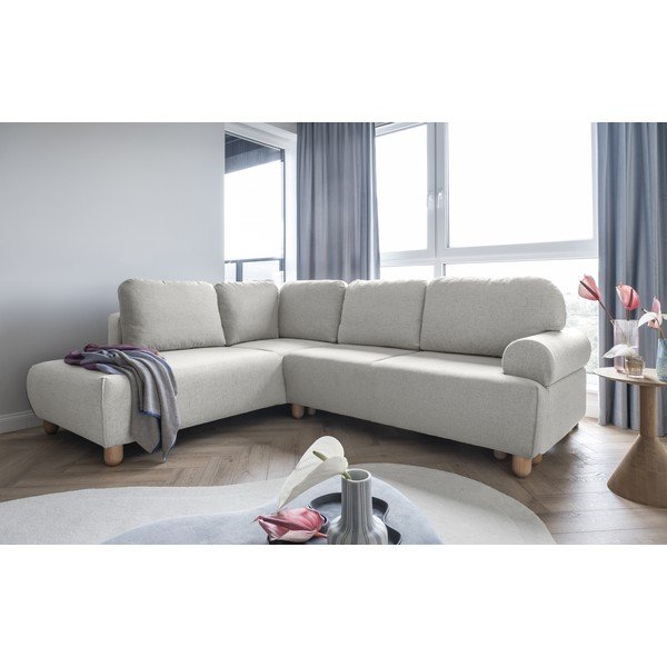 Colțar crem extensibil (colț  pe partea stângă ) Bouncy Olli – Miuform-image-1