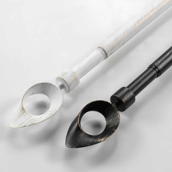 Galerie de perdea 120 - 210 cm extensibilă din metal Ovalon – douceur d'intérieur-image-1