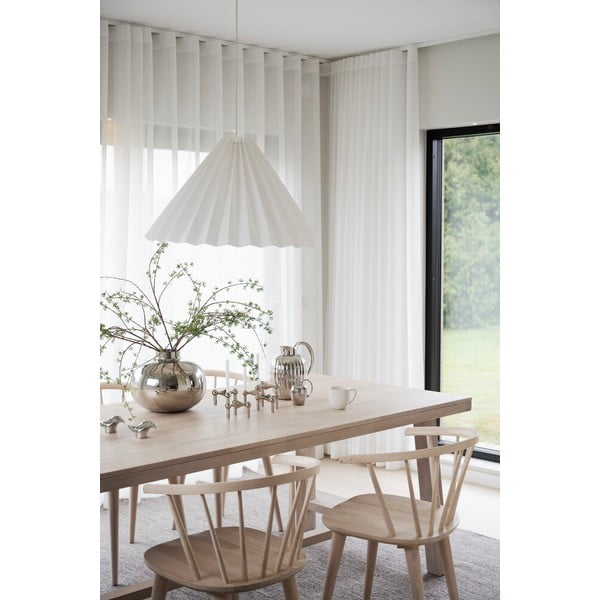 Masă de dining din lemn de stejar lăcuit Rowico Brooklyn, 220 x 95 cm, mat-image-2