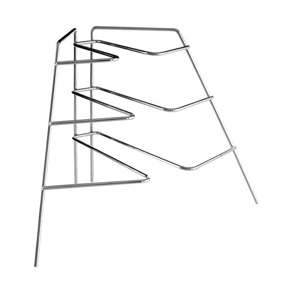 Raft suplimentar argintiu din metal 37x25 cm Wallis – Premier Housewares-image-1