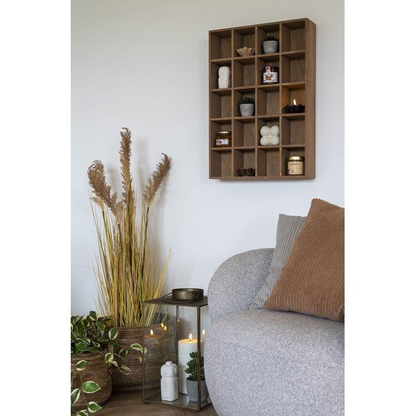 Raft în culoare naturală etajat din lemn de pin 44 cm Moss – House Nordic-image-2