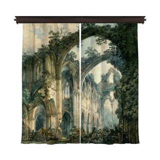 Set 2 draperii Curtain Runna, 140 x 260 cm