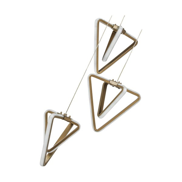 Lustră bronz LED din metal ø 20 cm Baris – Squid Lighting-image-3