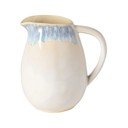 Carafă din gresie ceramică Costa Nova Brisa, 1,8 l, albastru - alb