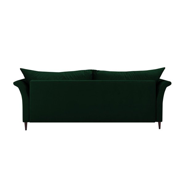 Canapea extensibilă cu spațiu pentru depozitare Mazzini Sofas Pivoine, verde-image-4
