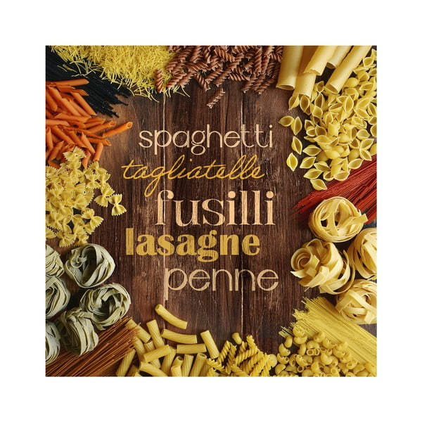 Tablou din sticlă 30x30 cm Pasta – Styler