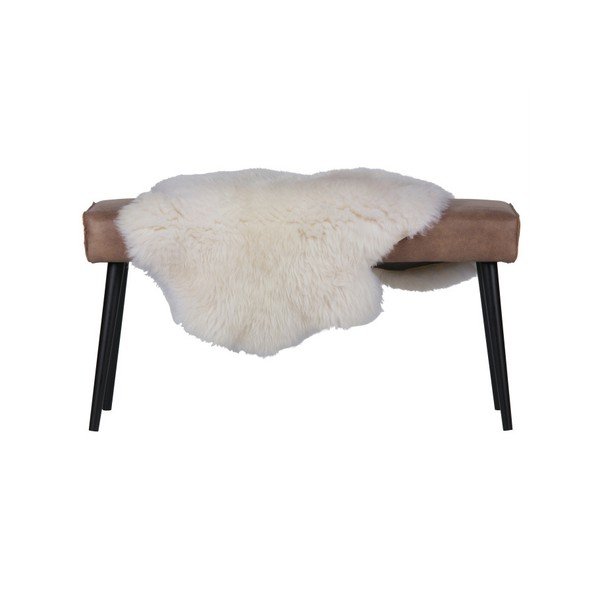 Bancă din piele De Eekhoorn Revolution, maro deschis-image-2