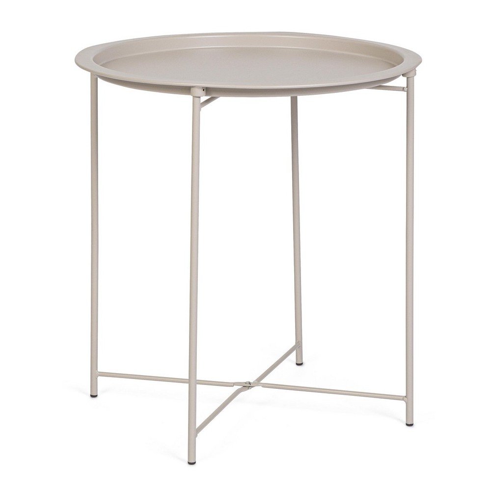 Măsuță auxiliară rotundă din metal ø 47 cm Hilmar – Yes Everyday